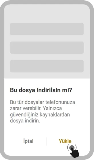 Android kurulum adım 1: tarayıcı hazırlığı